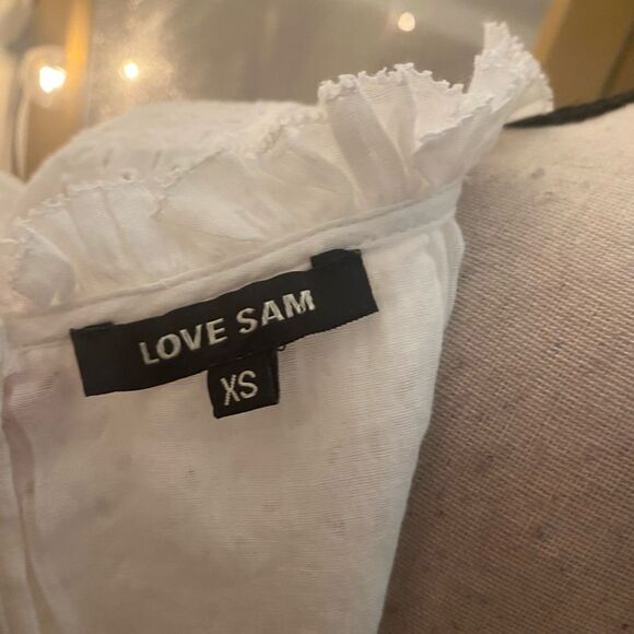 Love Sam Vivienne 100% cotton embroidered dress, XS - Picture 13 of 14